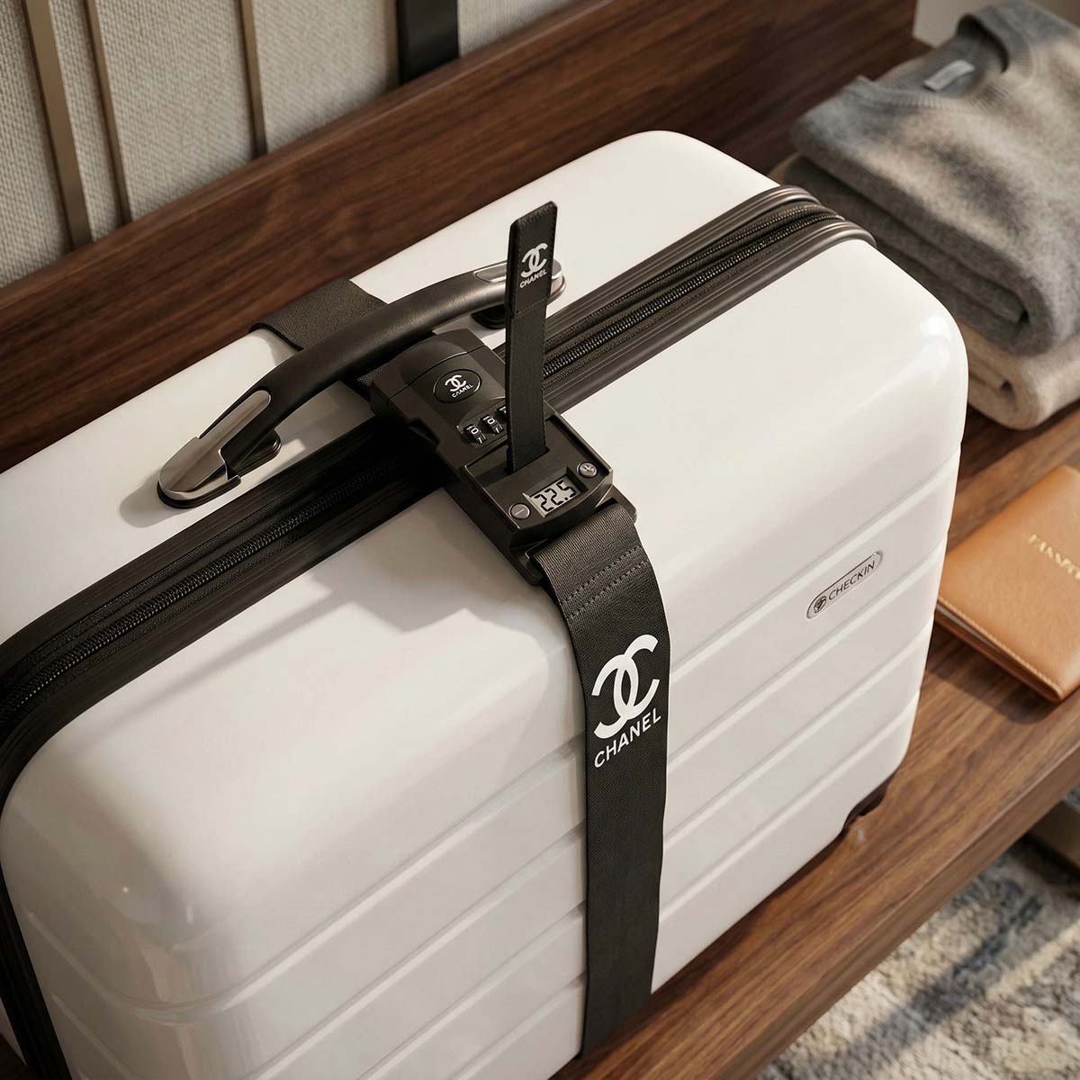 Luggage Strap With Scale