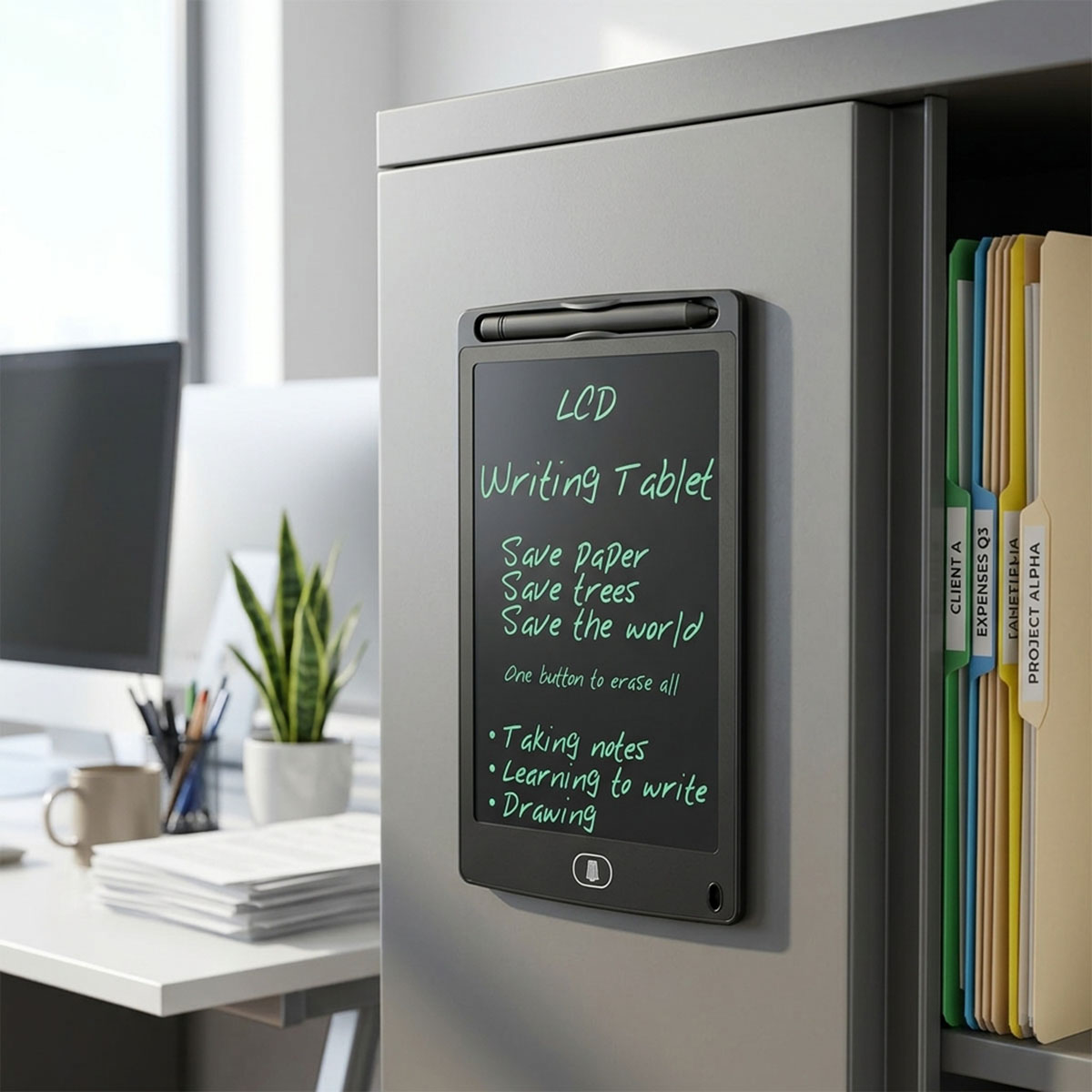 Writing Tablet with Magnet