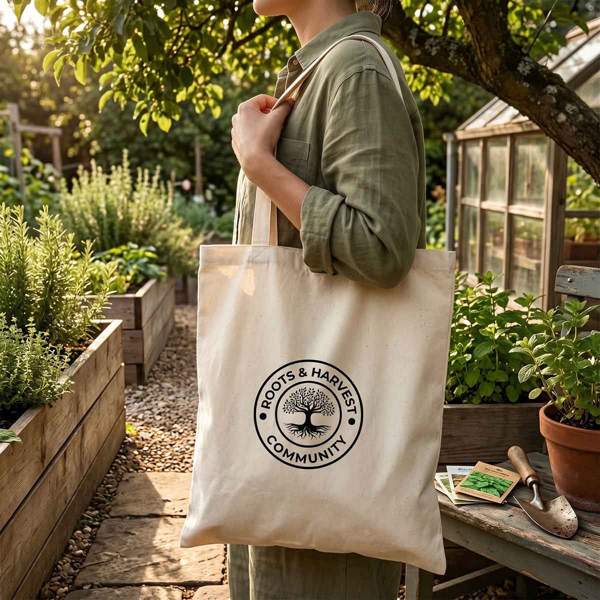 Recycled Cotton Tote Bag