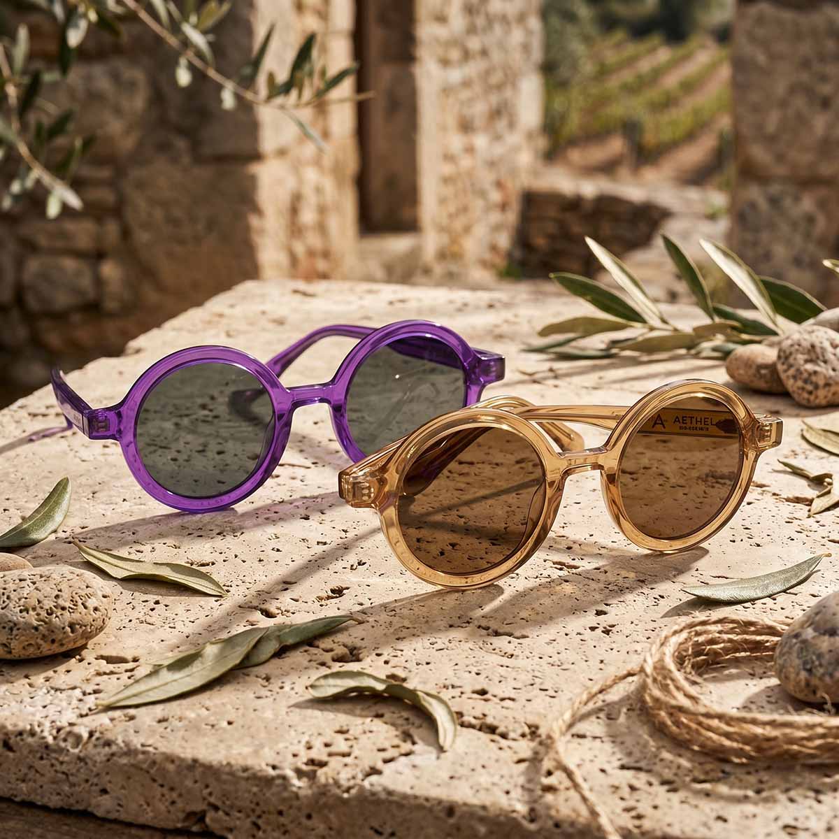 Round Frame Sunglasses