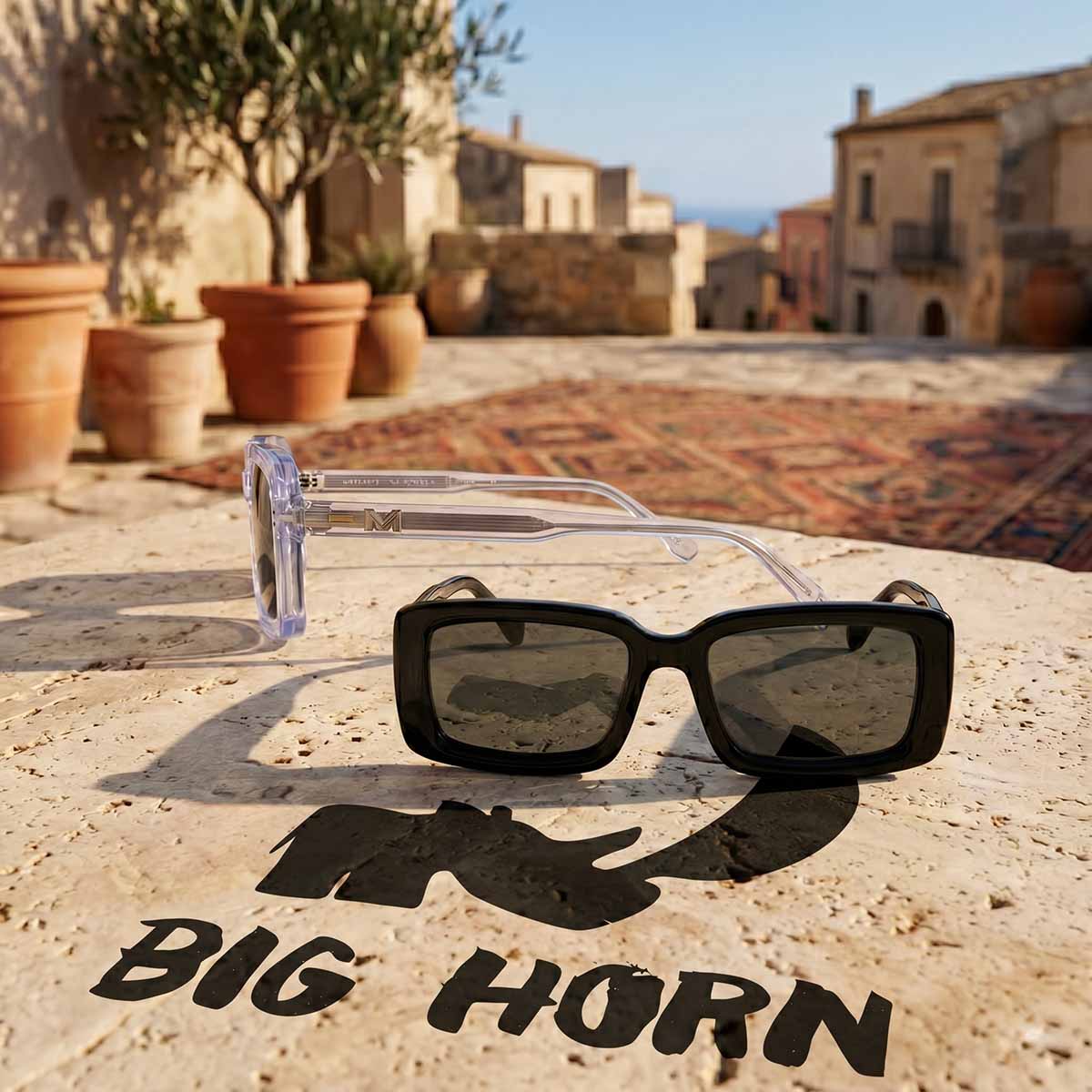 BIG HORN Modern Square Sunglasses