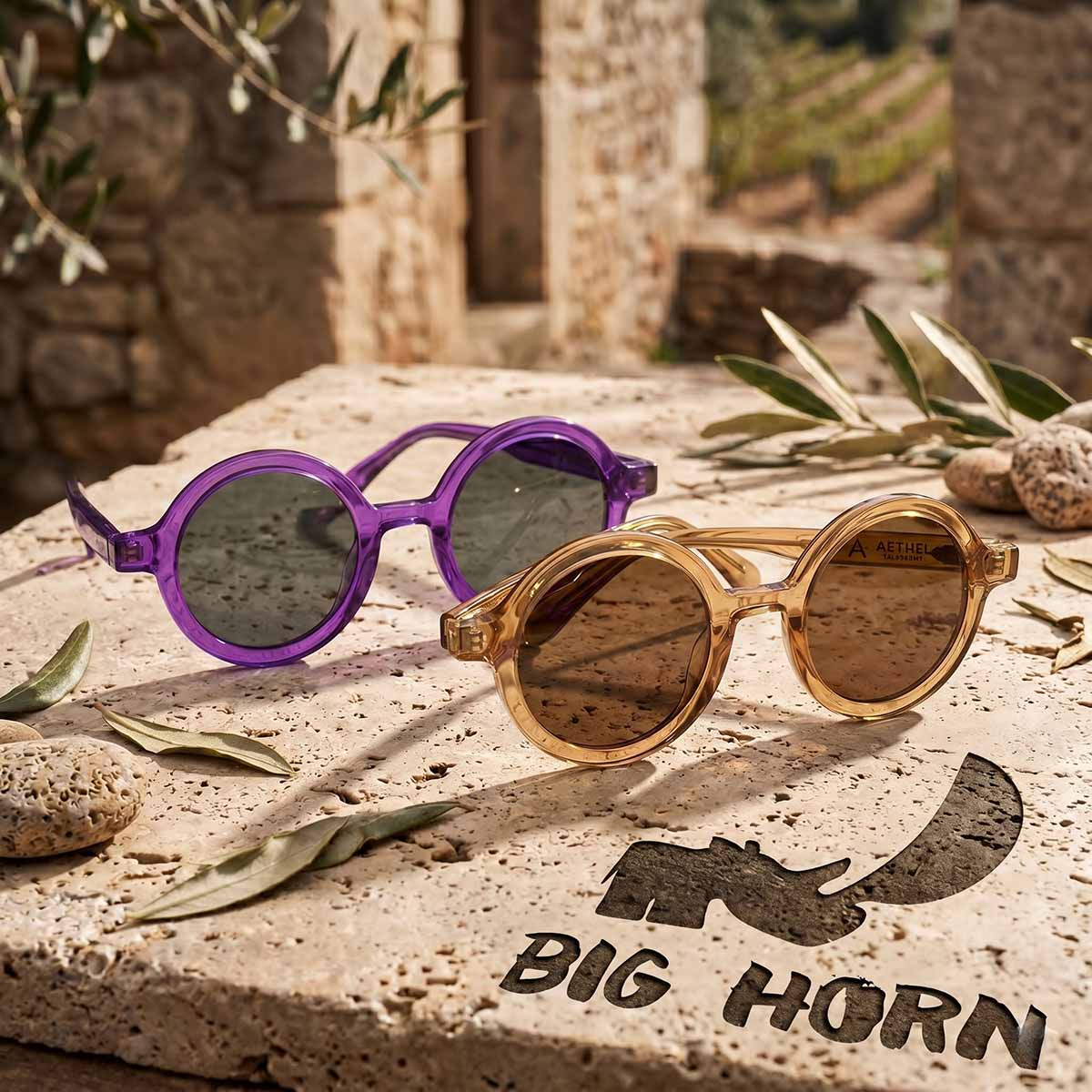 BIG HORN Round Frame Sunglasses