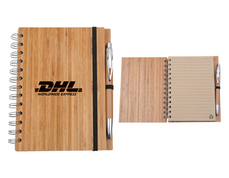 Eco Bamboo Notebook with Pen