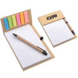 Desk Memo Pad with Pen