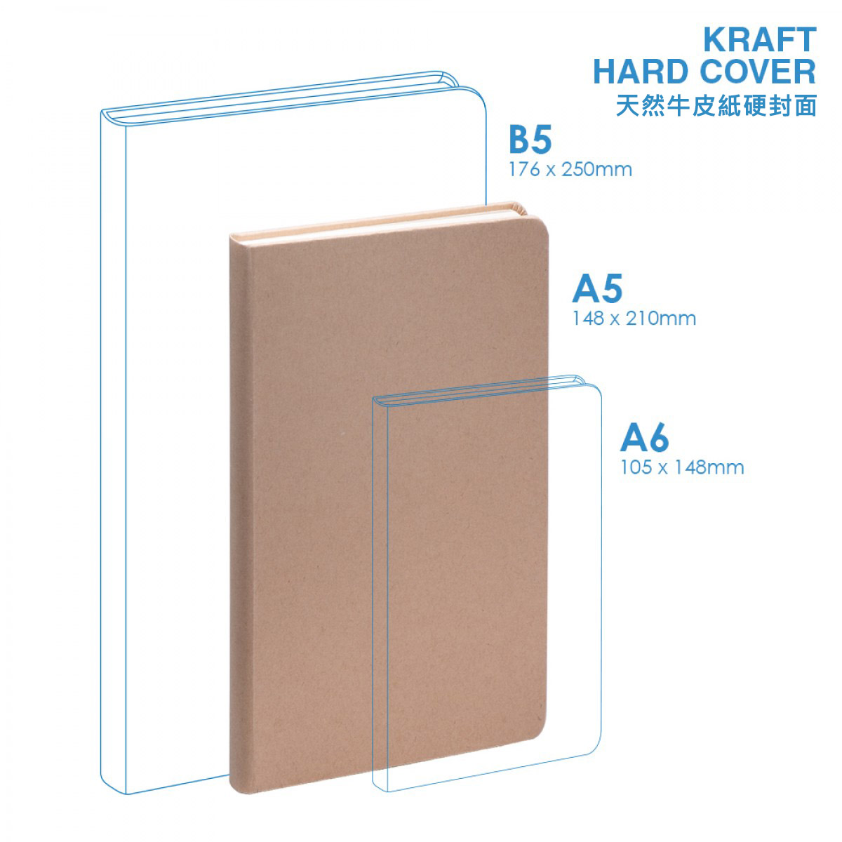 Eco A5 Hard Cover Notebook