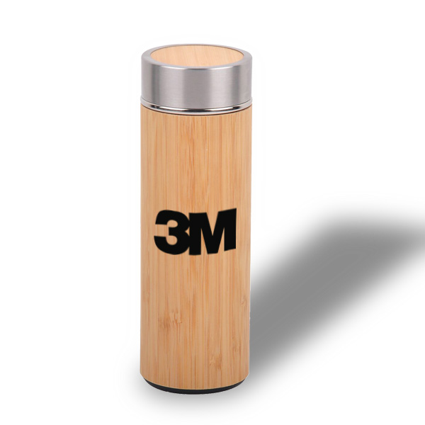 Bamboo Stainless Steel Flask