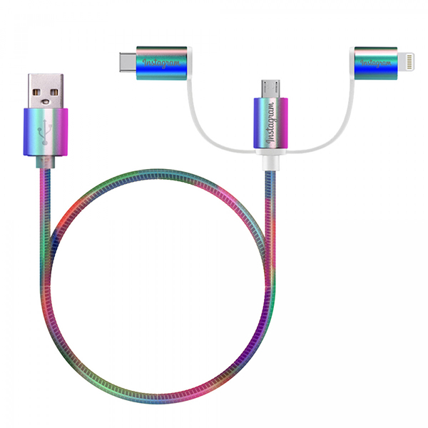 Elio Metallic Charging and Data Sync Cable