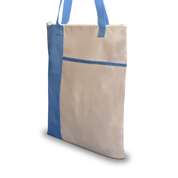 Zipper tote bag