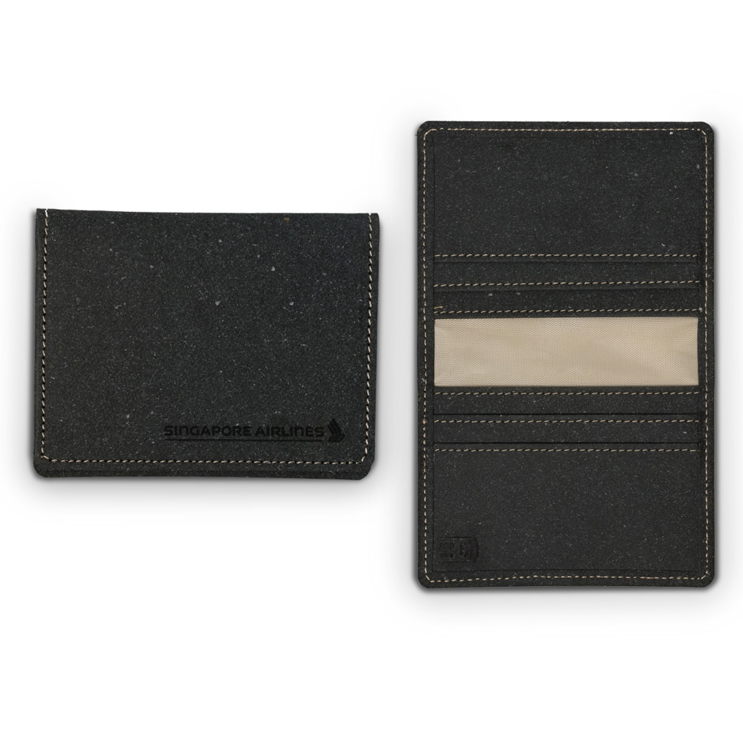 Horizon Recycled Leather RFID Card Wallet