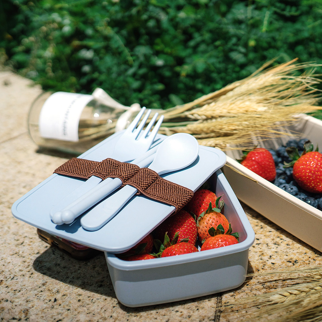 Bamboo Fibre Lunch Box