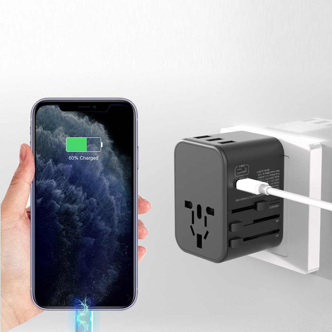 Fast Charge Travel Adaptor