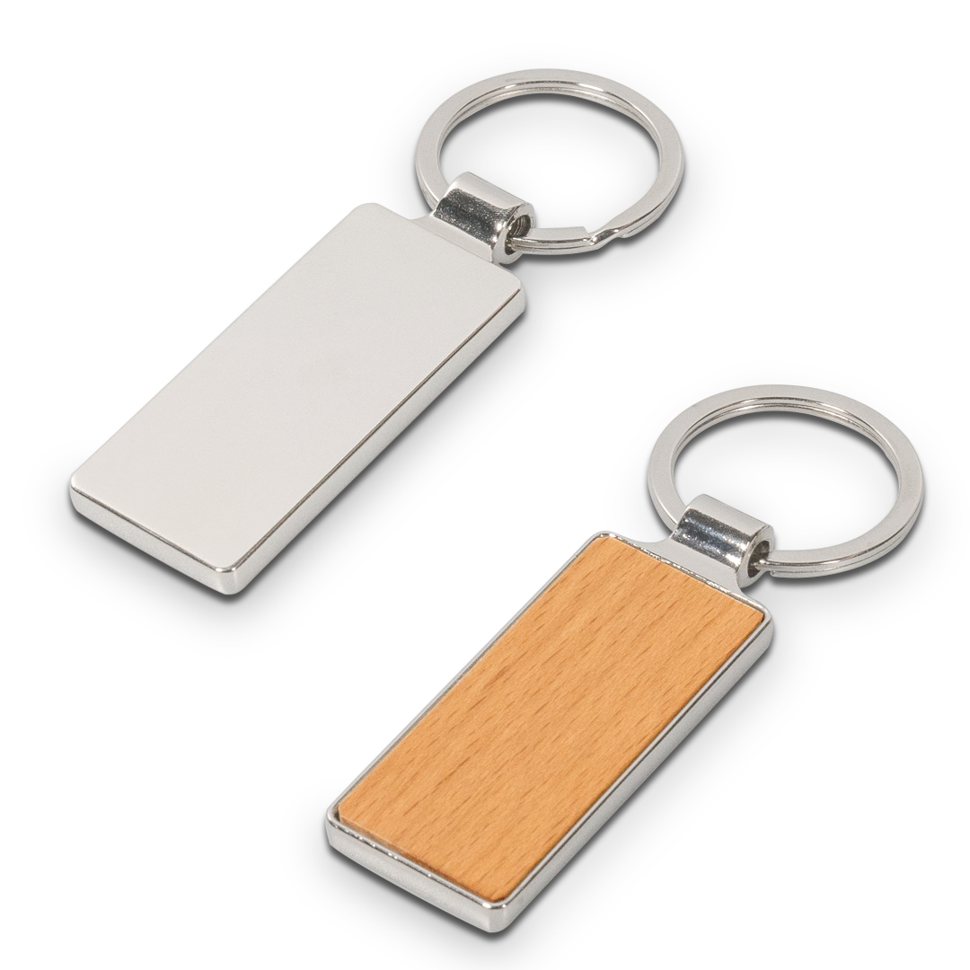 Natural Wood Key Chain