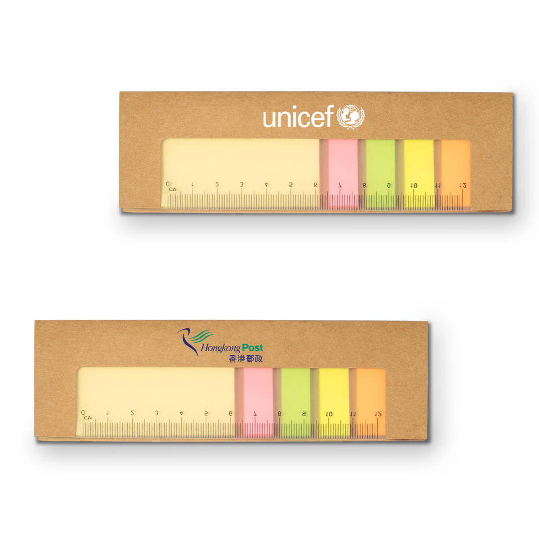 Sticky Notes with Ruler