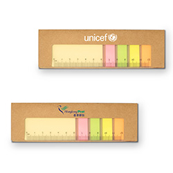 Sticky Notes with Ruler