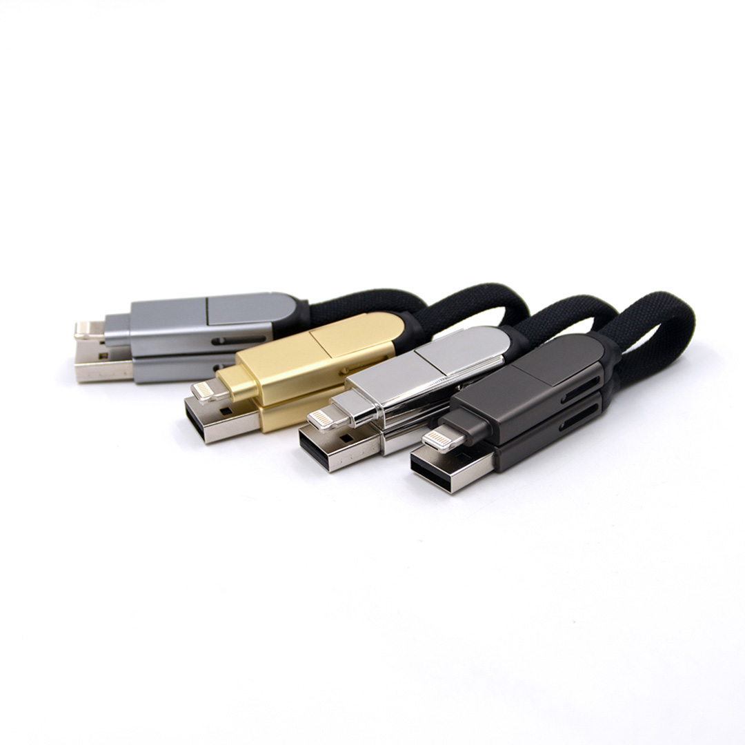 6-in-1 Metal USB Cable