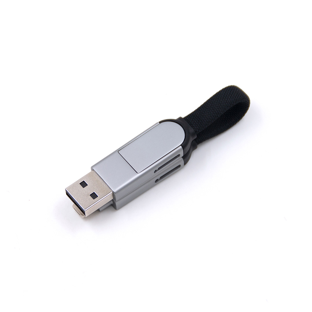 六合一金屬USB線