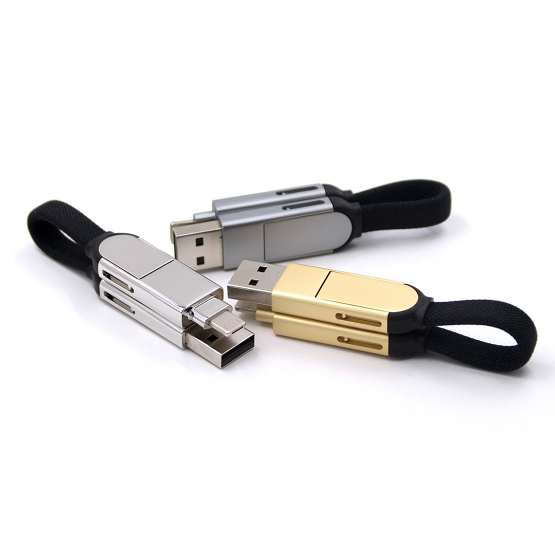 6-in-1 Metal USB Cable