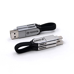 6-in-1 Metal USB Cable