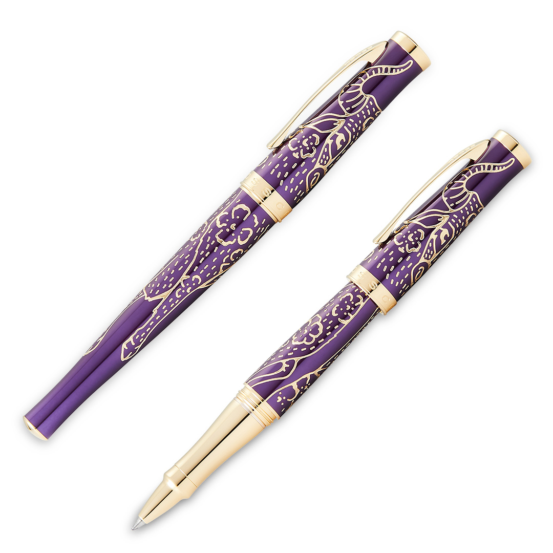 Cross Sauvage Plum Lacquer Year of the Ox Pen