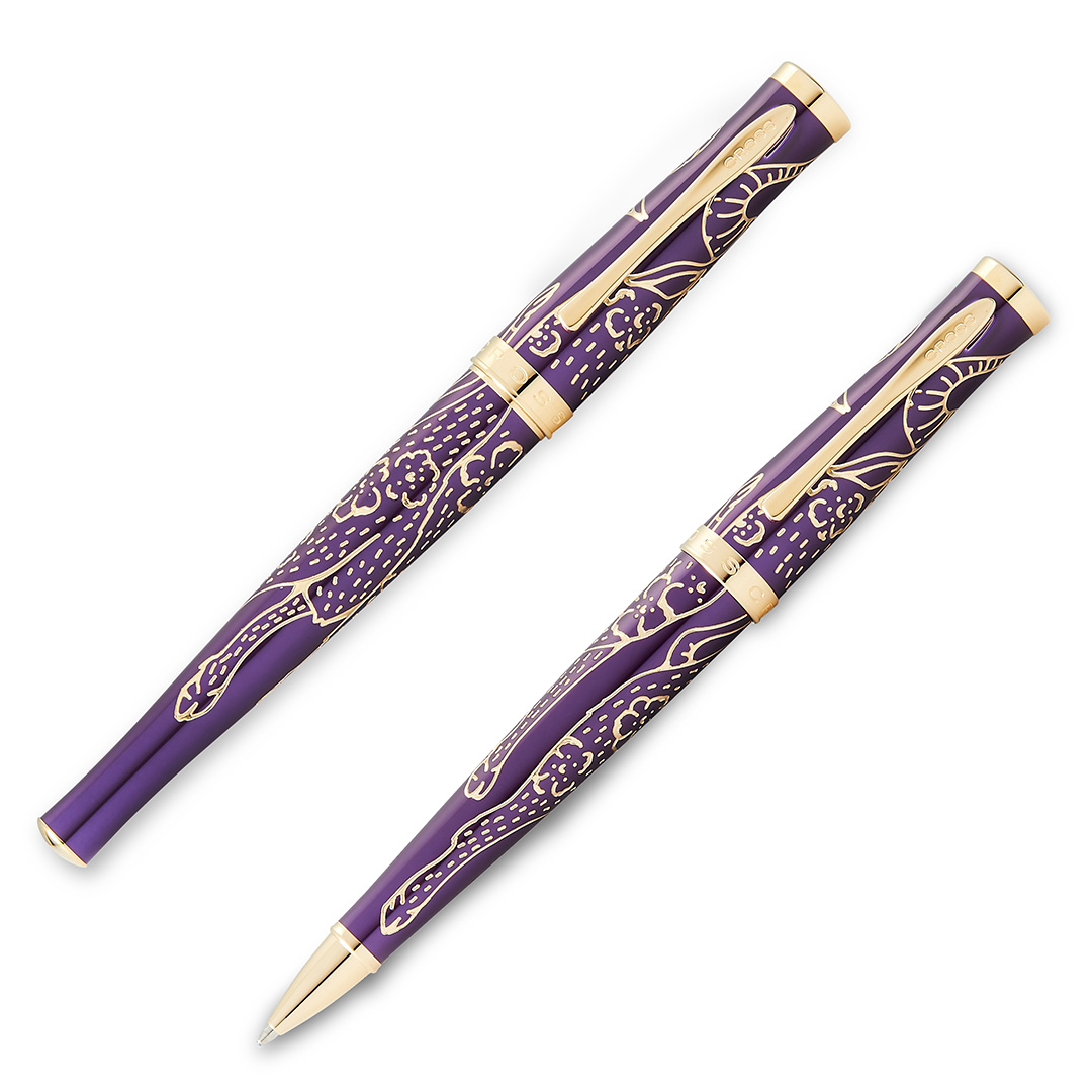 Cross Sauvage Plum Lacquer Year of the Ox Pen