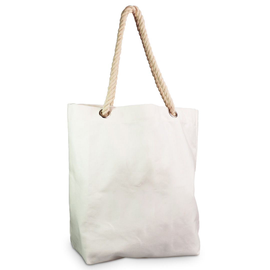 Canvas Ttote Bag with Cotton Rope