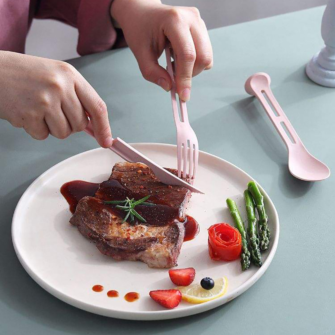 3 in1 Click Cutlery Set